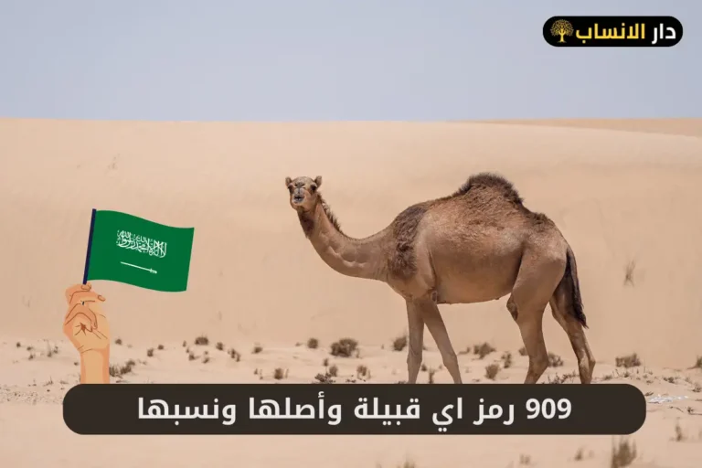 909 رمز اي قبيلة