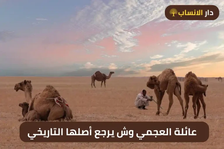 عائلة العجمي وش يرجع أصلها التاريخي