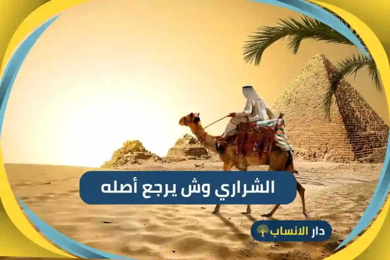 الشراري وش يرجع أصله