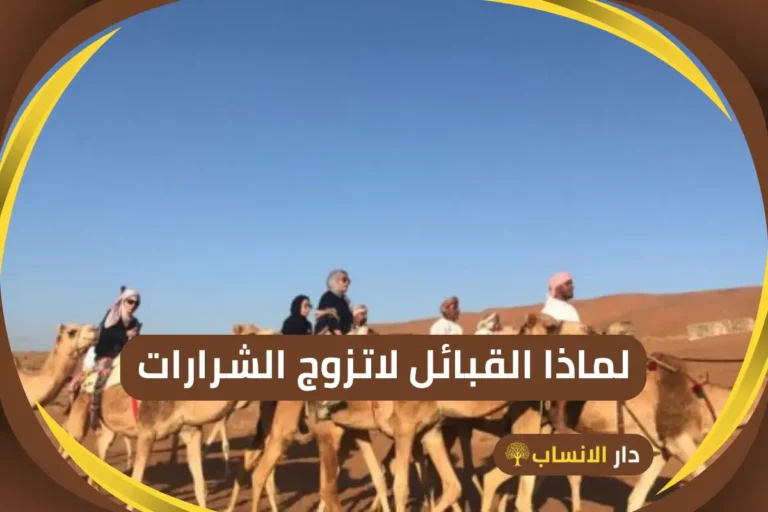 لماذا القبائل لاتزوج الشرارات