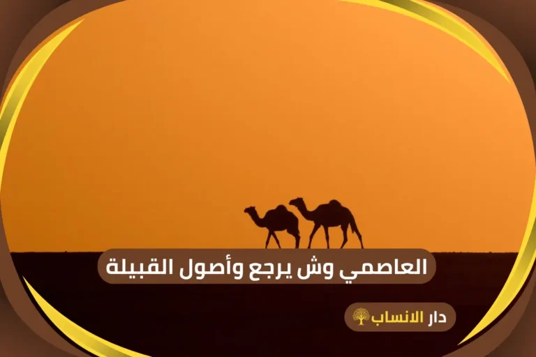 العاصمي وش يرجع