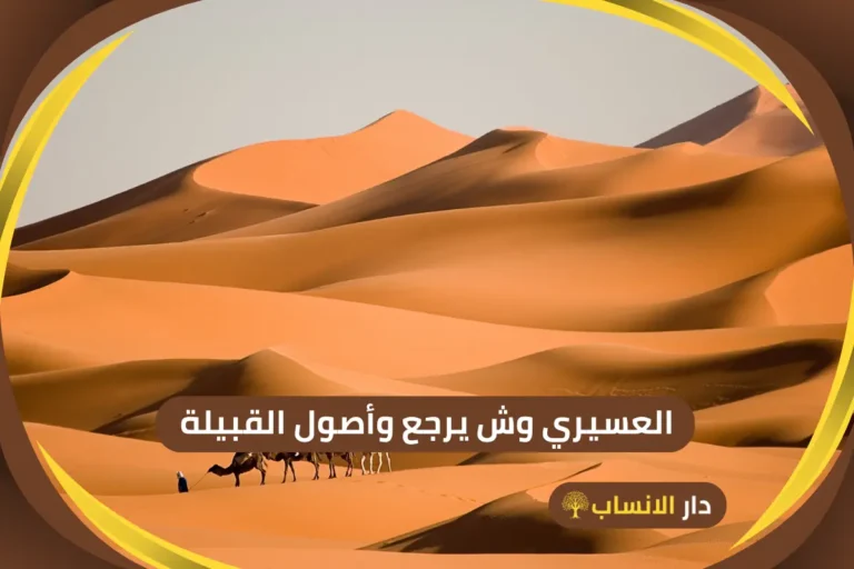 العسيري وش يرجع