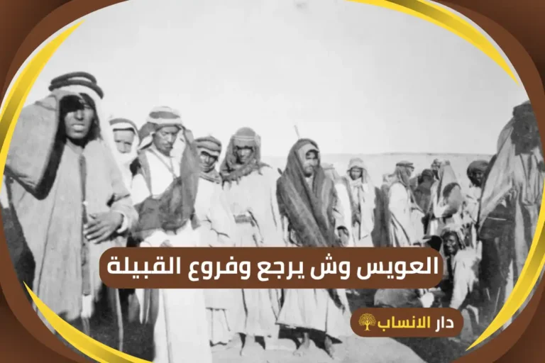 العويس وش يرجع