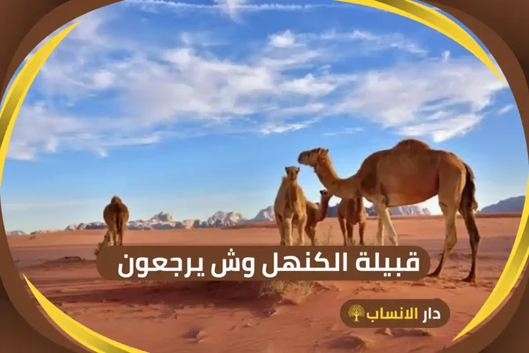 الكنهل وش يرجعون